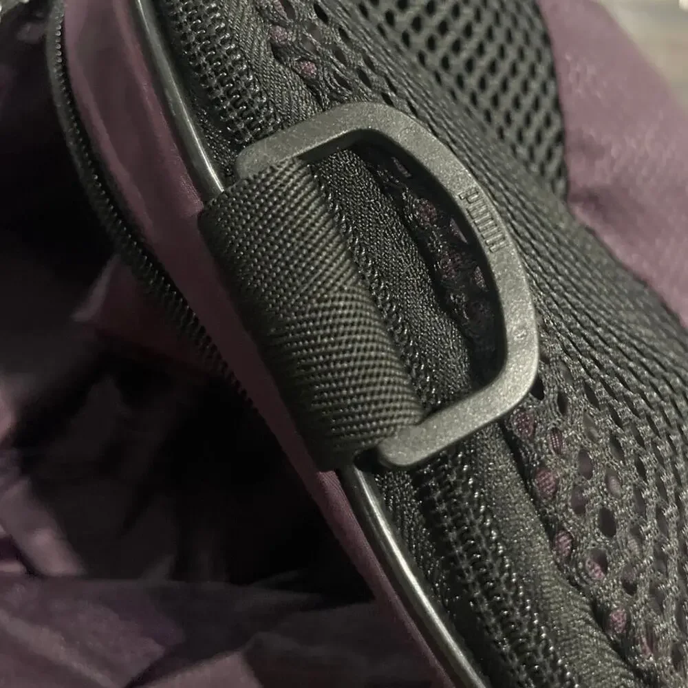 Puma Athletic Duffle Gym Bag Purple Active Sports Carryall Weekender Handbags